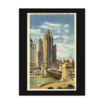 Tribune Tower, Chicago Vintage Postcards