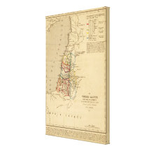 Tribus d'en 12 de partagee de Terre Sainte de La Toile Tendue