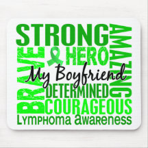 Tribute Square Boyfriend Lymphoma Mousepads