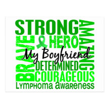 Tribute Square Boyfriend Lymphoma Post Card