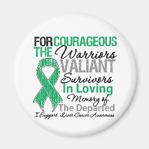Tribute Support Liver Cancer Awareness Refrigerator Magnets
