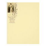 Tribute to Lucia Stationery Letterhead Template