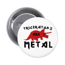Triceratops are Metal Pins