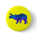 Triceratops Button