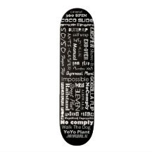 TRICK BOARD SKATE DECK