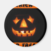 Trick or treat 2 fridge magnets