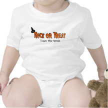 Trick or Treat Baby Bodysuits