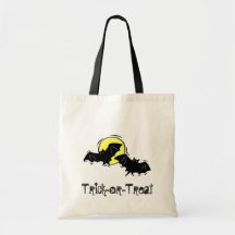 Trick-Or-Treat Bag (Bats)