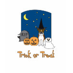 Trick or Treat Boxer Halloween t-shirts