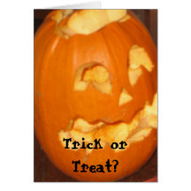 Trick or Treat? card