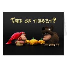 Trick or Treat Card