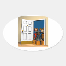 Trick Or Treat Ghost Stickers