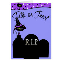 Trick or Treat Greeting Card