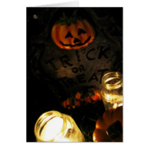 Trick or Treat Greeting Card