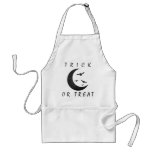 Trick Or Treat Halloween Bats Crescent Moon aprons