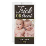 TRICK OR TREAT | HALLOWEEN PHOTO CARD
