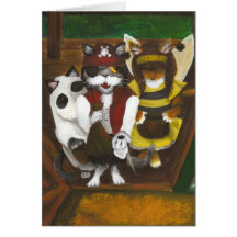 Trick Or Treat Kittens card