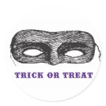 Trick or Treat Mask Stickers