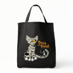 Trick or Treat Mummy Cat - Halloween Bag