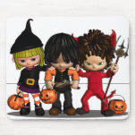 Trick or Treat or ELSE!  Halloween Mousepad