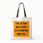 Trick or Treat Sayings Bag
