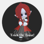 Trick Or Treat Sticker