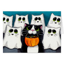Trick or Treat (v.2) - Halloween Card