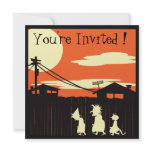 Trick Or Treaters Halloween Party Invitation