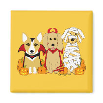 Trick or Treaters! Fridge Magnets