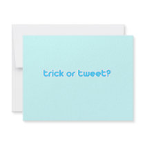 Trick or Tweet