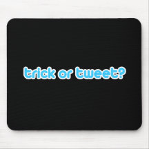 Trick or Tweet Mousepads