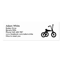 Tricycle Business Card