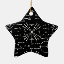 Trig & Triangles Christmas Ornament
