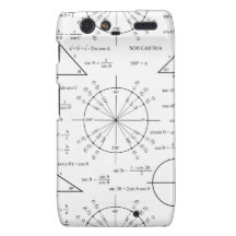 Trig & Triangles Droid RAZR Case