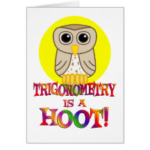 Trigonometry is a Hoot Cards