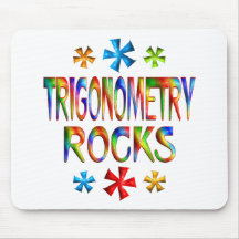 TRIGONOMETRY ROCKS MOUSEPADS