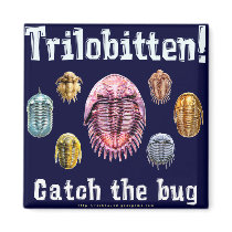 Trilobitten Refrigerator Magnets