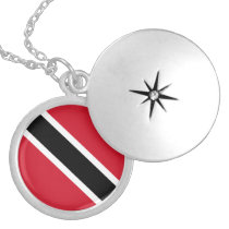 Trinidad and Tobago Flag Necklace necklaces