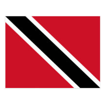 Trinidad and Tobago Flag Postcard