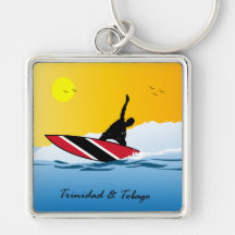 Trinidad and Tobago Keychain