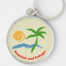 Trinidad and Tobago Keychain