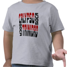 Trinidad Calypso Soca Cube T-shirts