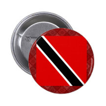 Trinidad Tobago High quality Flag Buttons