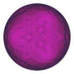 Trinity Gothic Rose Round Sticker
