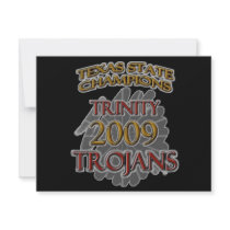 Trinity Trojans 2009 Texas State Champions Custom Invite