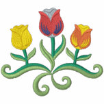 Trio de tulipe de ressort vestes