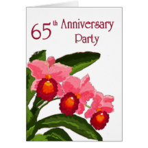 Trio of Cattleyas Anniversary Party 65 Cards