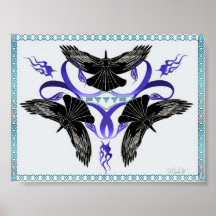 Triple Crow Celtic Knot Posters
