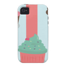Triple Cup Cake Vibe iPhone 4 Cover