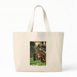 Triple Family Giraffe Fun... Tote Bag